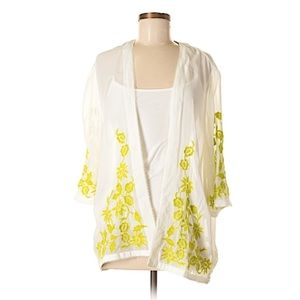 Topshop Floral Cardigan